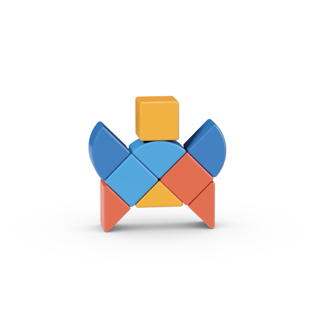 Geomag Magicube Shapes 9 dílků