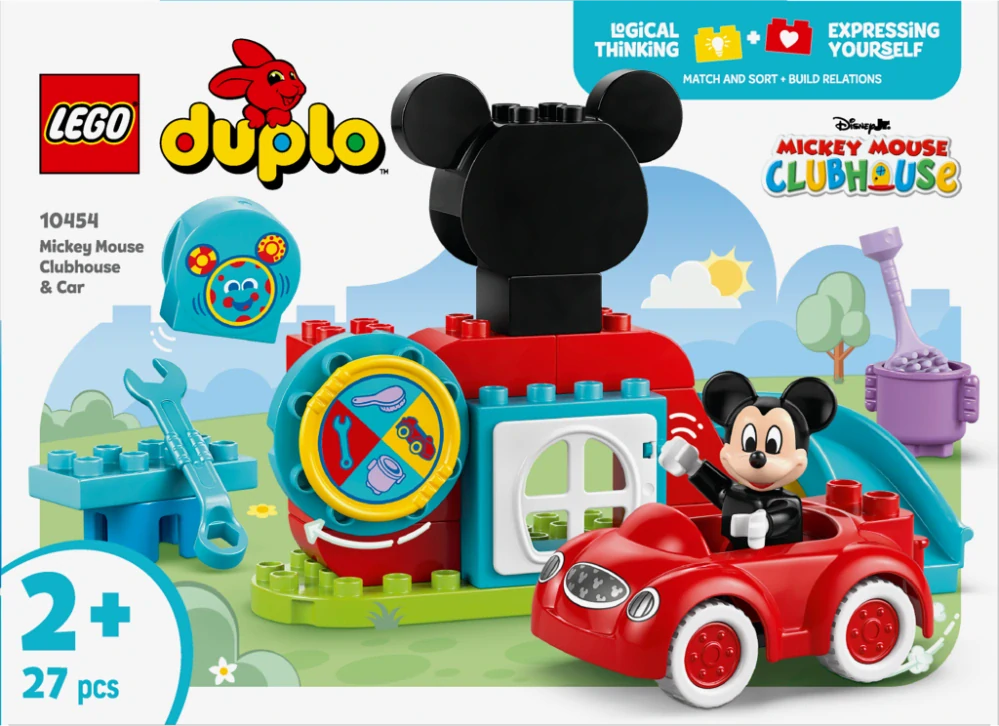 LEGO® DUPLO® ǀ Disney  10454 Mickeyho klubík a auto