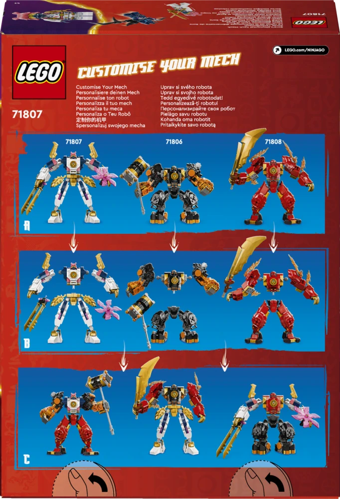 LEGO® NINJAGO® 71807 Sorin živelný technický robot