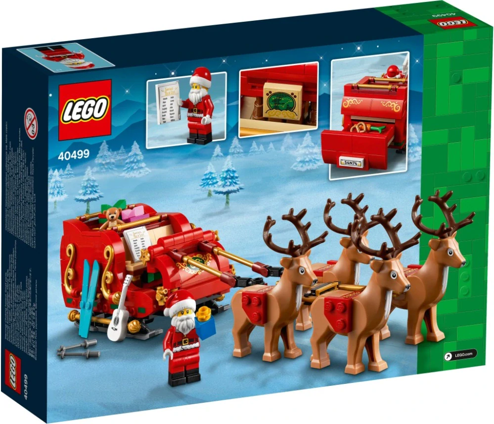 LEGO® Iconic 40499 Santovy sáně