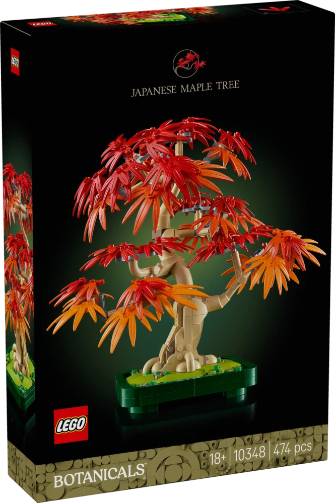 LEGO® Botanicals 10348 Bonsaj – Japonský červený javor