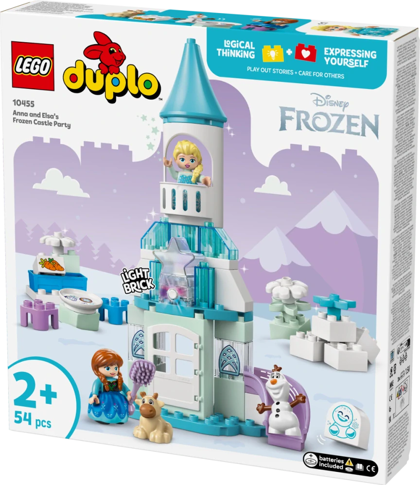 LEGO® DUPLO® ǀ Disney 10455 Ledové království: Anna a Elsa a oslava na hradě