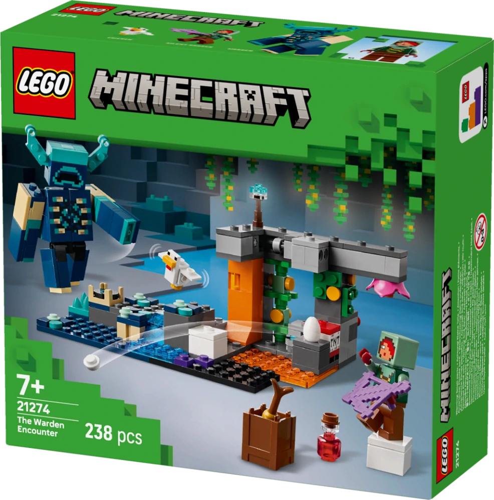 LEGO® Minecraft® 21274 Setkání se Strážcem