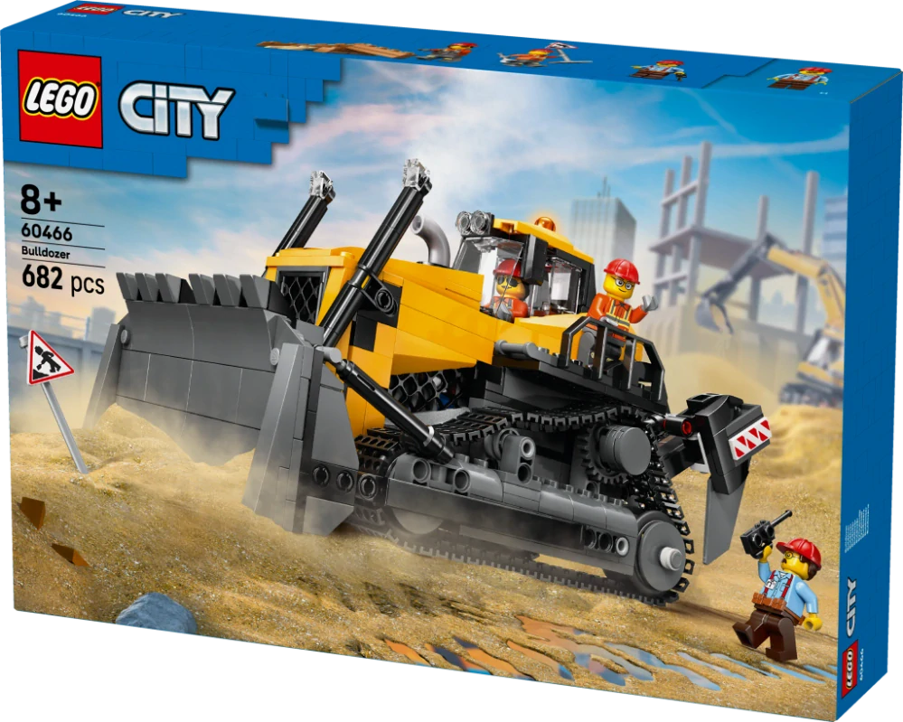 LEGO® City 60466 Žlutý buldozer