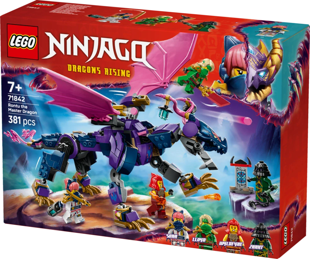 LEGO® NINJAGO® 71842 Rontu – Pán draků