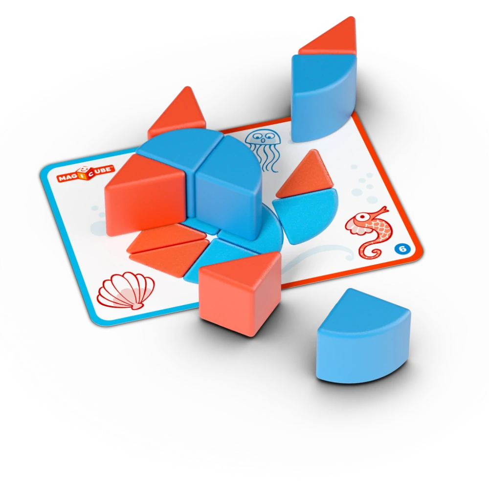 Geomag 307 Magicube Blocks&Cards 16 dílků