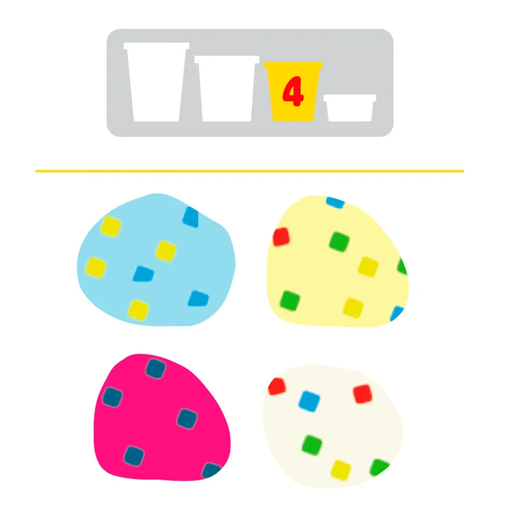HASBRO - Play-Doh 4ks kelímků s konfetami
