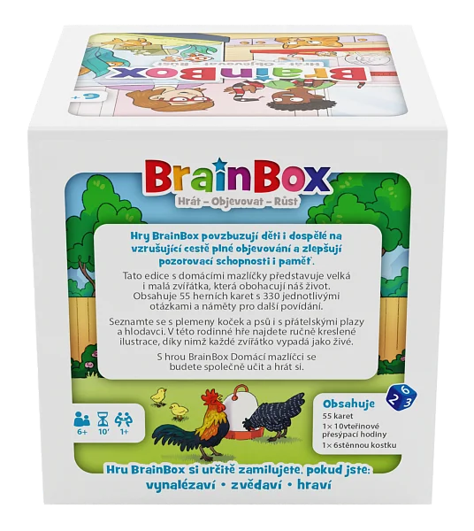 Asmodee BrainBox - domácí mazlíčci