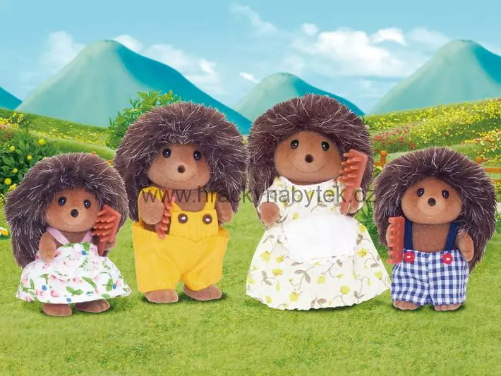 Sylvanian Families Rodina ježků