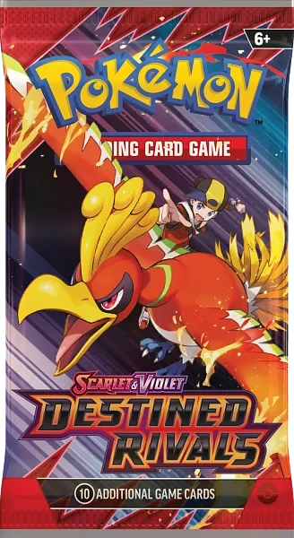 Pokémon TCG Scarlet & Violet Destined Rivals Booster mix motivů