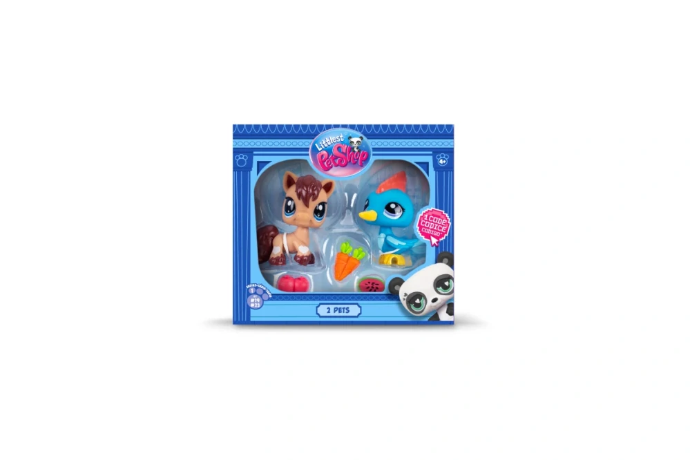 Littlest Pet Shop 2 figurky - 6 druhů assort
