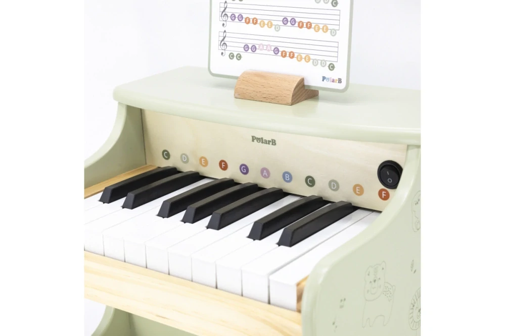 Viga Dřevěné piano na baterie