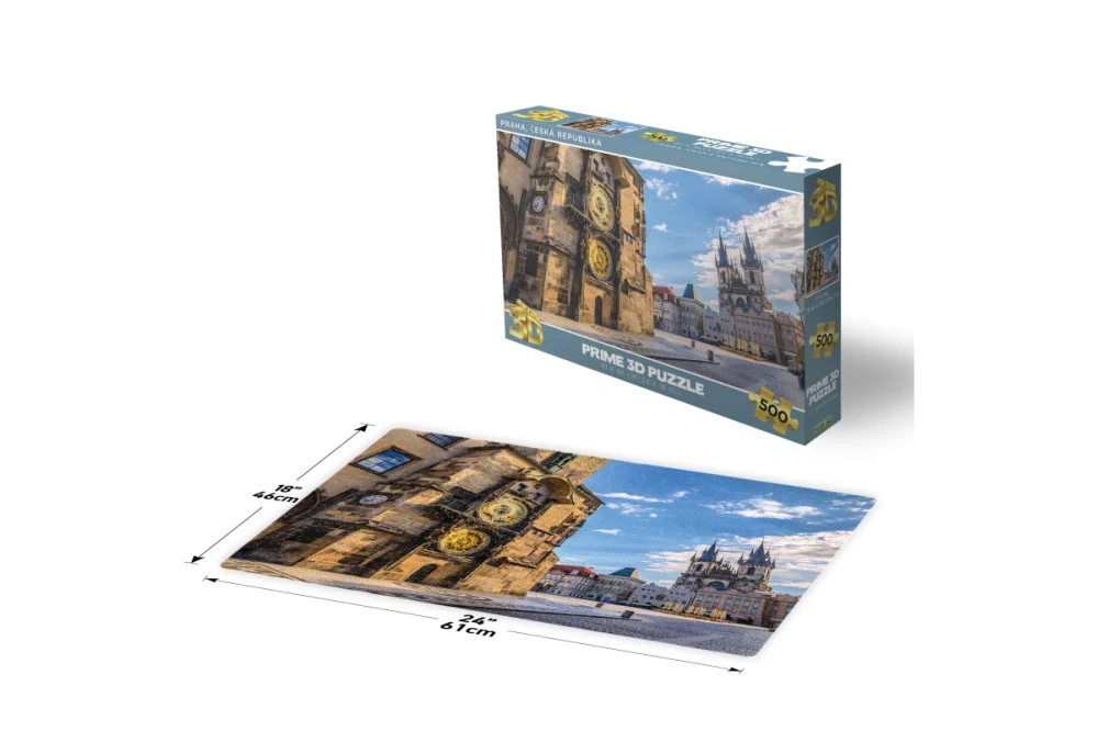 Lamps Puzzle 3D - Praha Česká republika