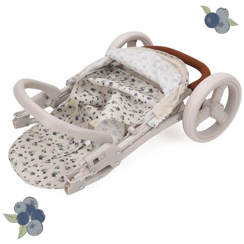 Five O Nine Crew Mabelle 3 Doll Jogger, Blueberry