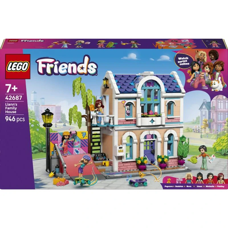 LEGO Friends 42687 Liann a její rodinný dům