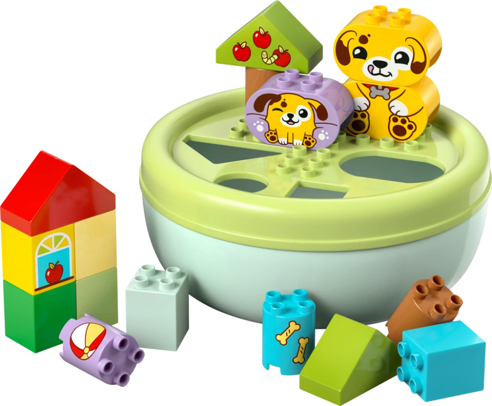 LEGO® DUPLO® 10441 Třídění tvarů: Domeček pro štěňátka