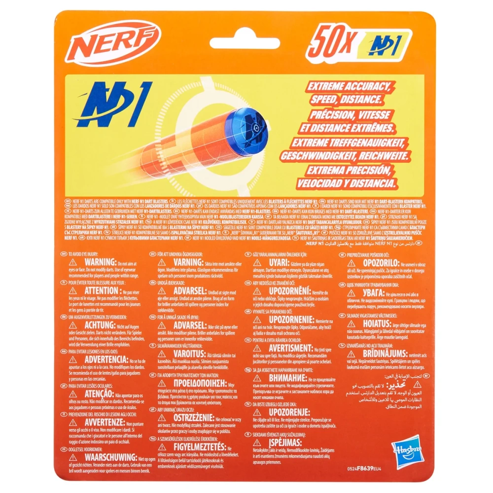 HASBRO - Nerf N1 - 50 NÁHRADNÍCH ŠIPEK