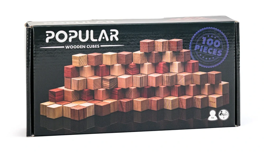 Popular Kostky, 100 ks