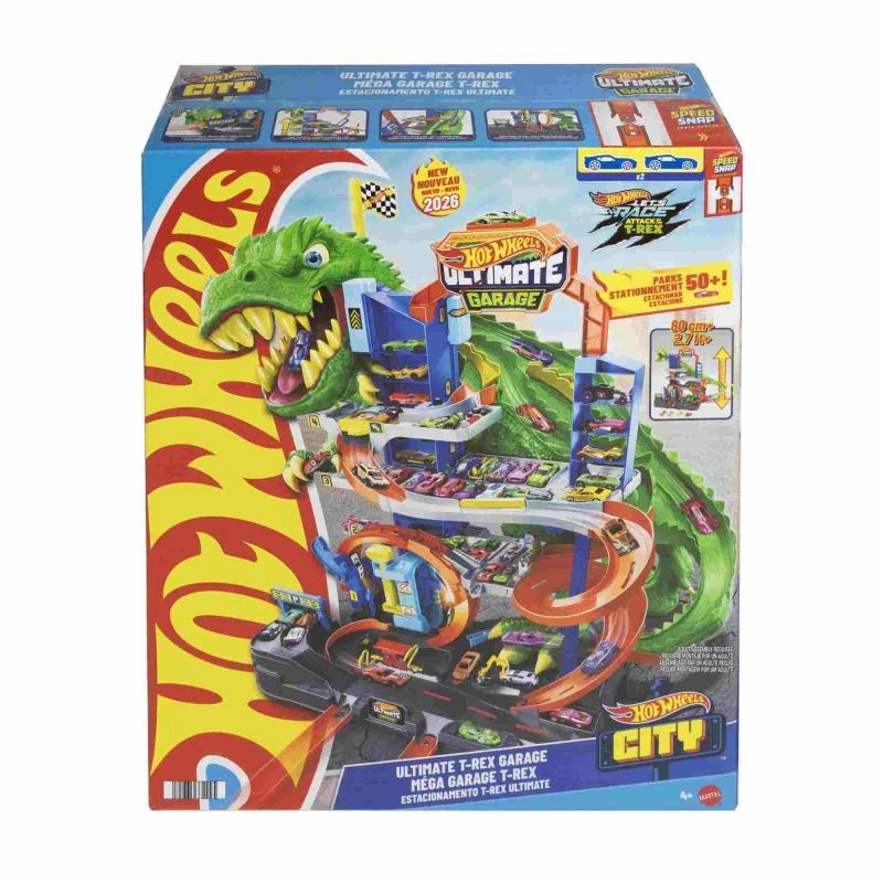 Hot Wheels CITY ULTIMATE T-REX GARAGE 2026