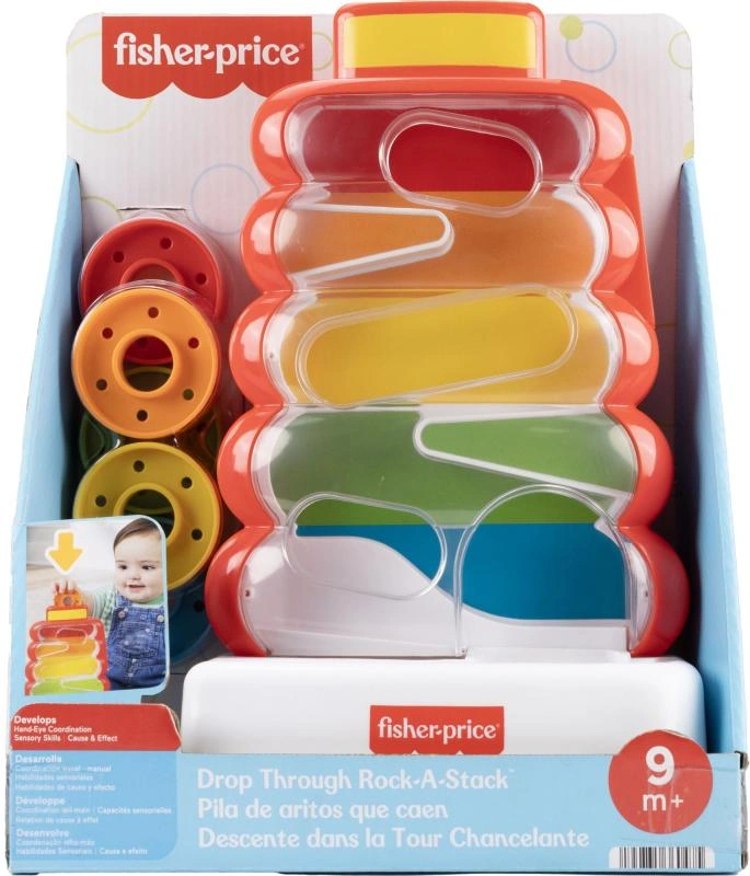 Fisher Price VĚŽ S PROPADÁVAJÍCÍMI KROUŽKY