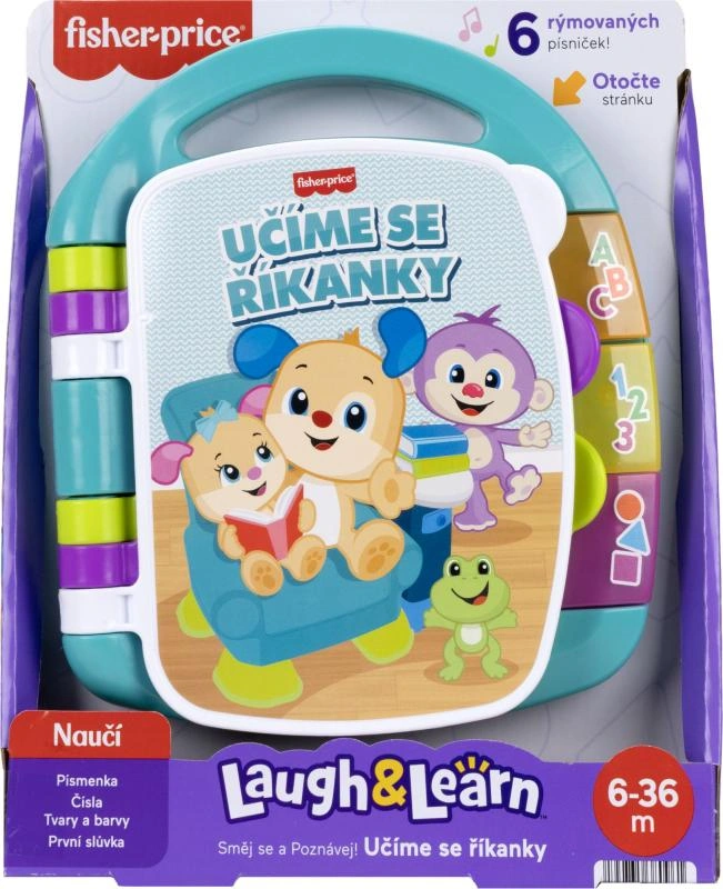 Fisher Price UČÍME SE ŘÍKANKY CZ