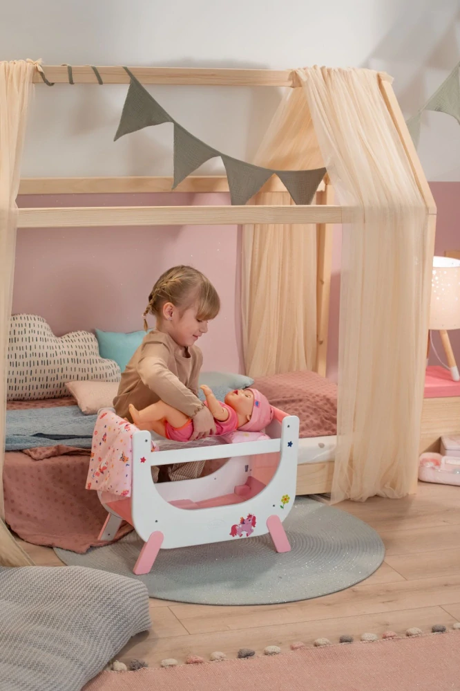 BABY born Postýlka s jednorožcem
