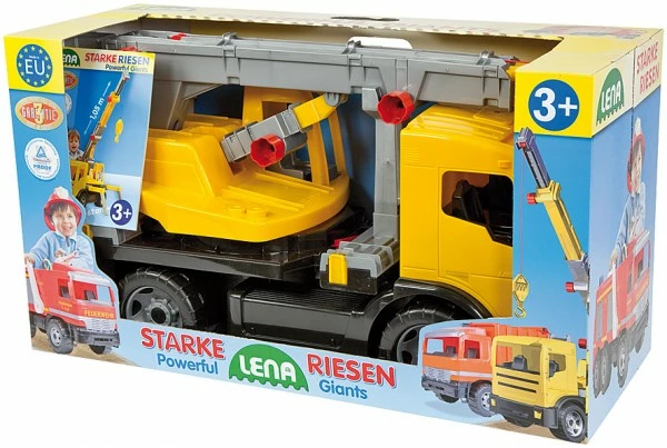 Lena Autojeřáb 70 cm žlutý