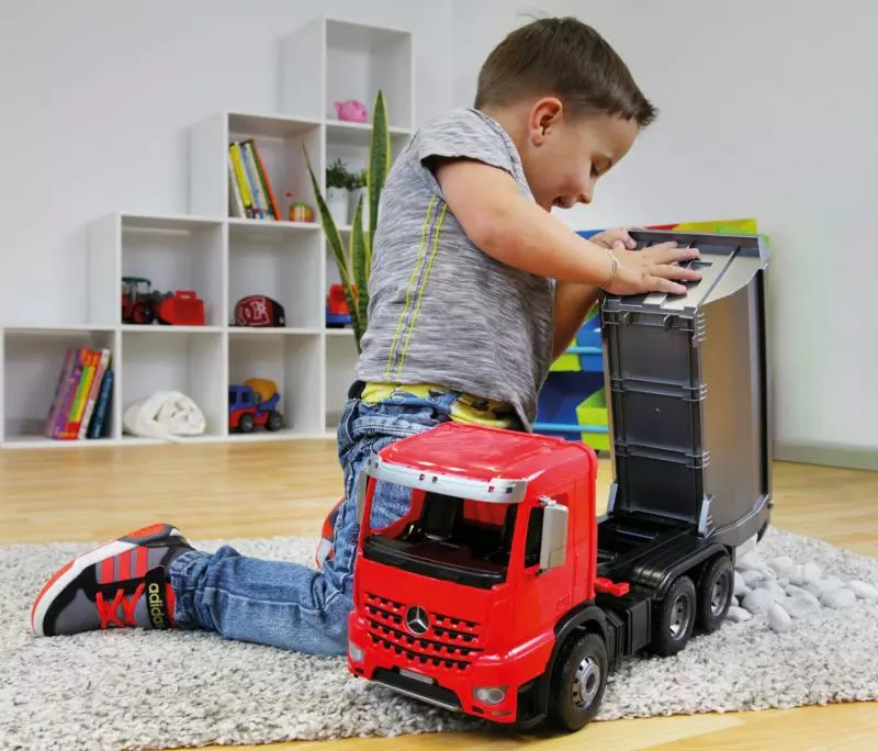 Lena Mercedes Arocs sklápěč, okrasný kartón