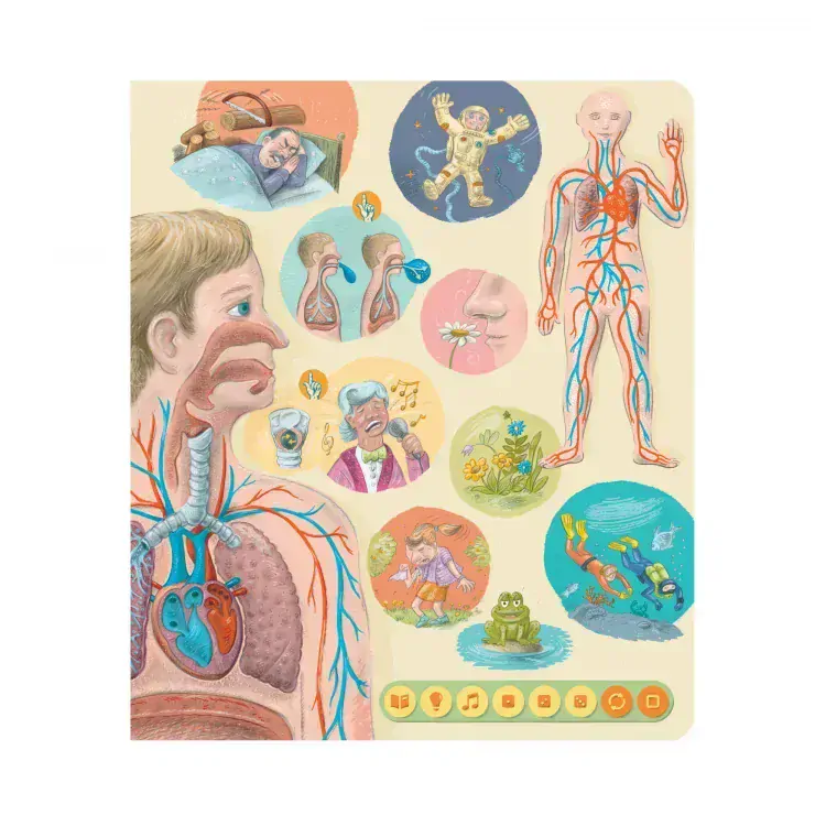 Albi Kouzelné čtení Kniha Lidské tělo