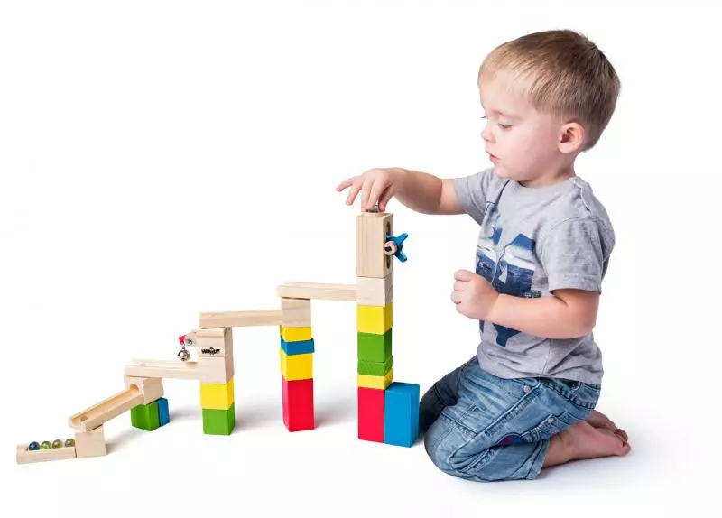 Woddy Kuličková dráha - stavebnice