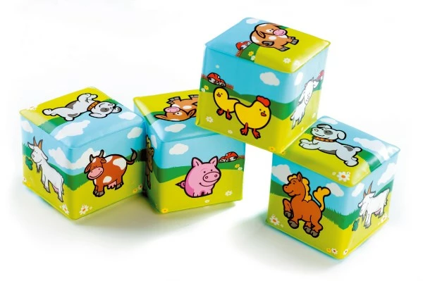  Kostka Moje první zvířátka 7 x 7 cm v sáčku