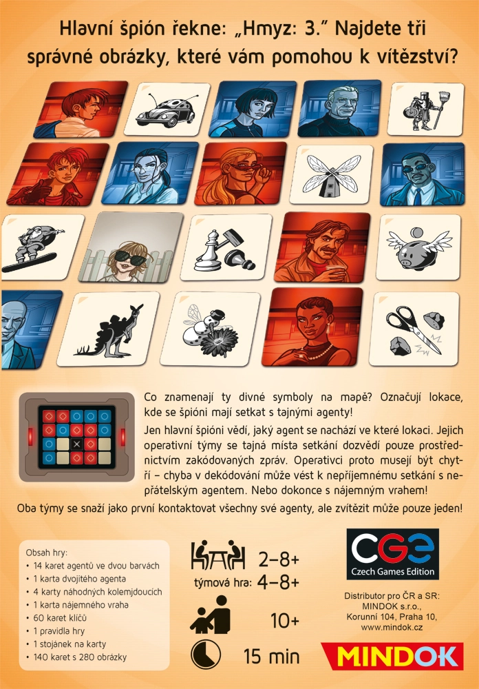 Mindok Krycí jména OBRÁZKY