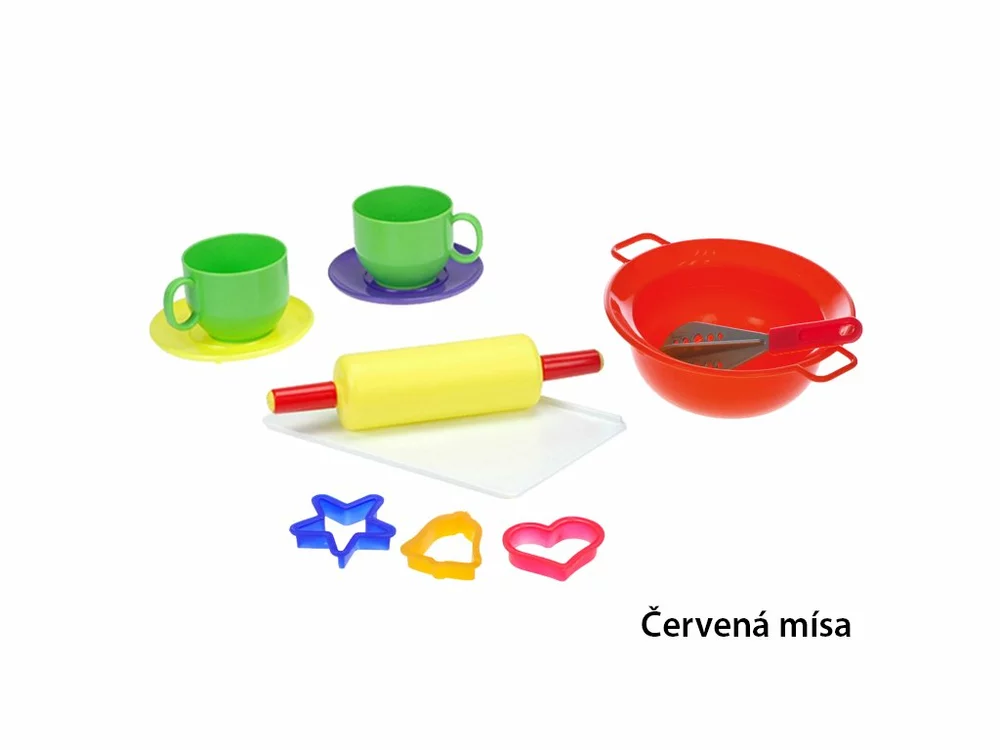 Mikro Kuchyňský set 11 ks 3 barvy v síťce assort