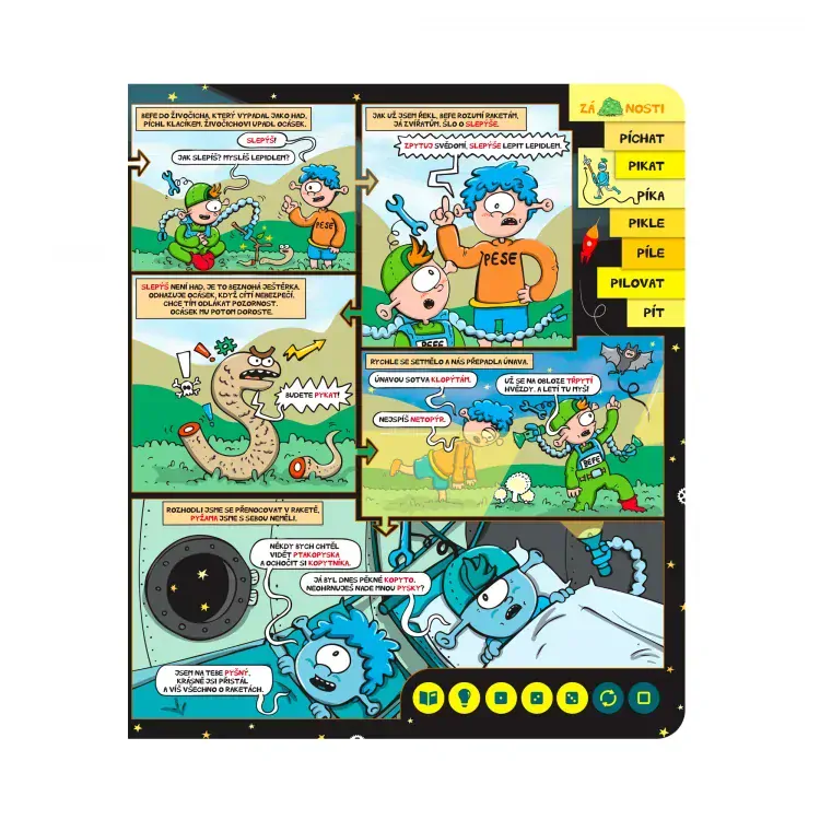 Albi Kouzelné čtení Vyjmenovaná slova