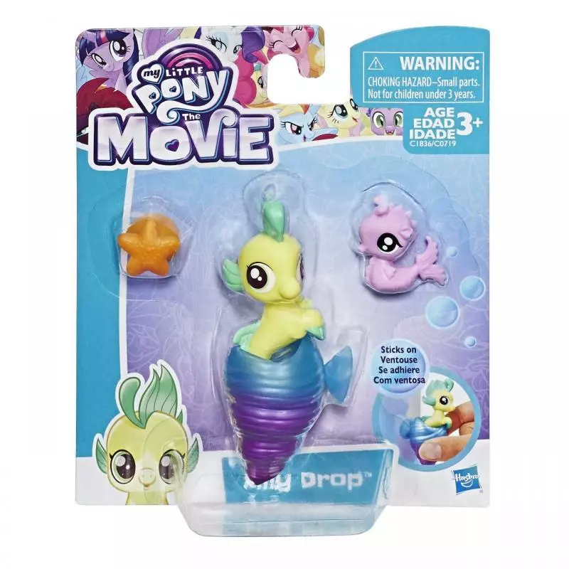 My Little Pony Mini pony s přísavkou a doplňky asst