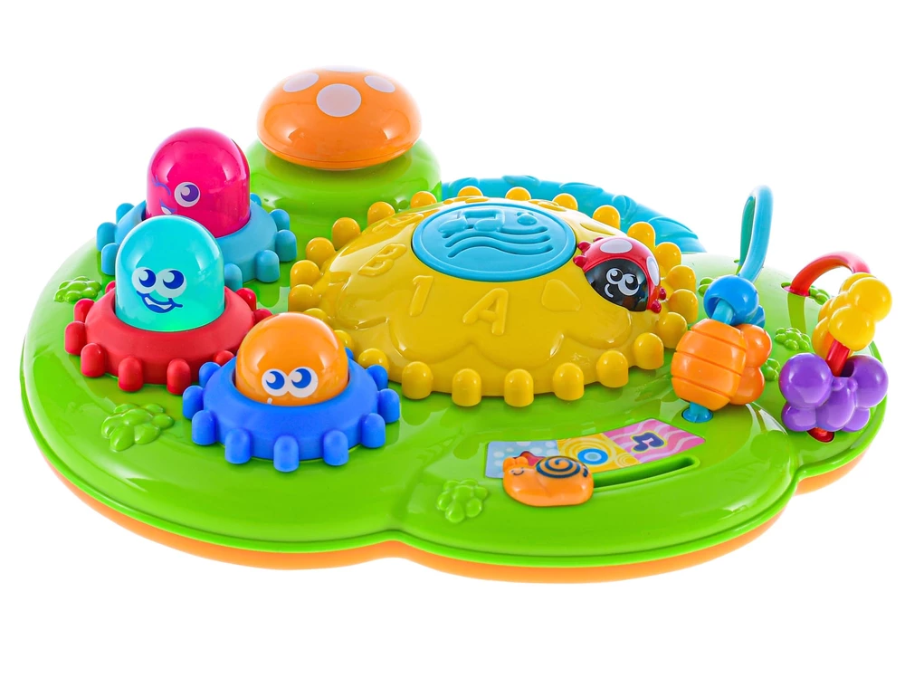 Winfun Zahrádka se zvířátky pohyblivá na baterie se světlem a zvukem 6m+ v krabičce