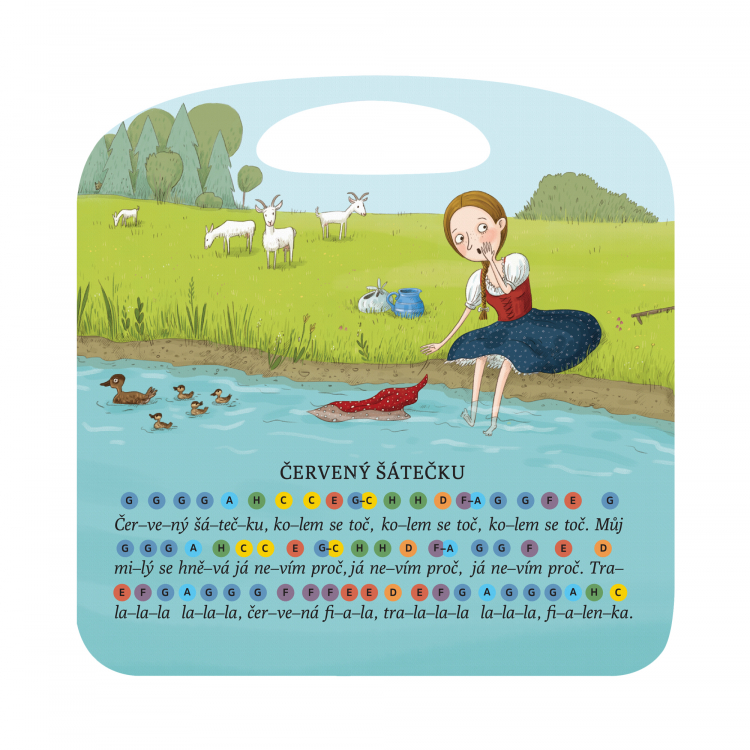 Albi Kouzelné čtení Kniha Zpívánky 1