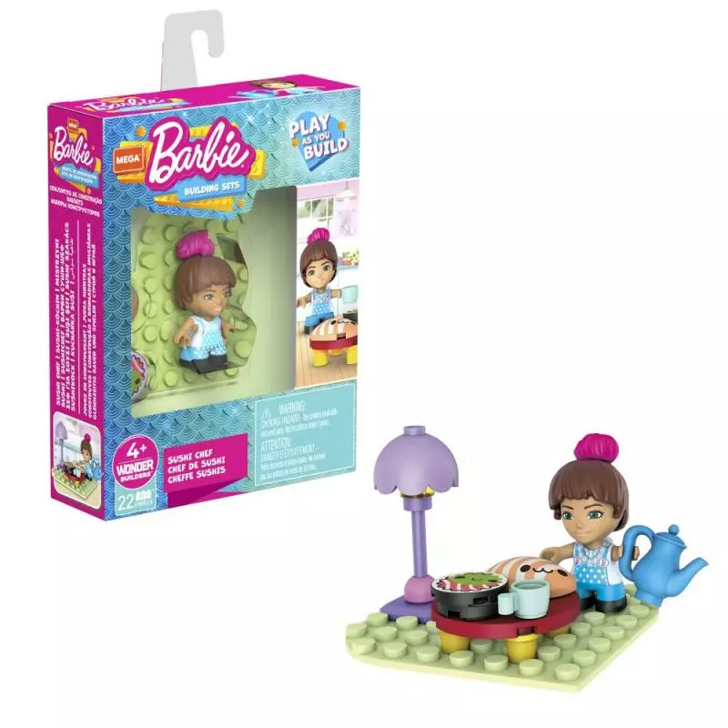 Mattel MEGA CONSTRUX BARBIE MŮŽEŠ BÝT KÝM CHCEŠ ASST