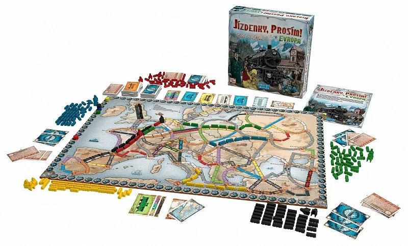 Asmodee Jízdenky prosím! Evropa