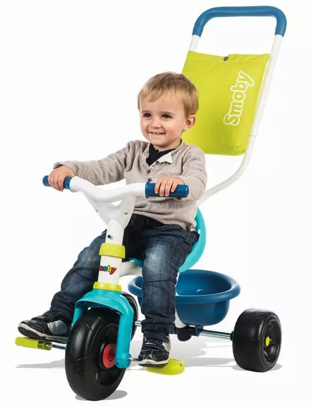 Smoby Tříkolka Be Fun Confort modrá