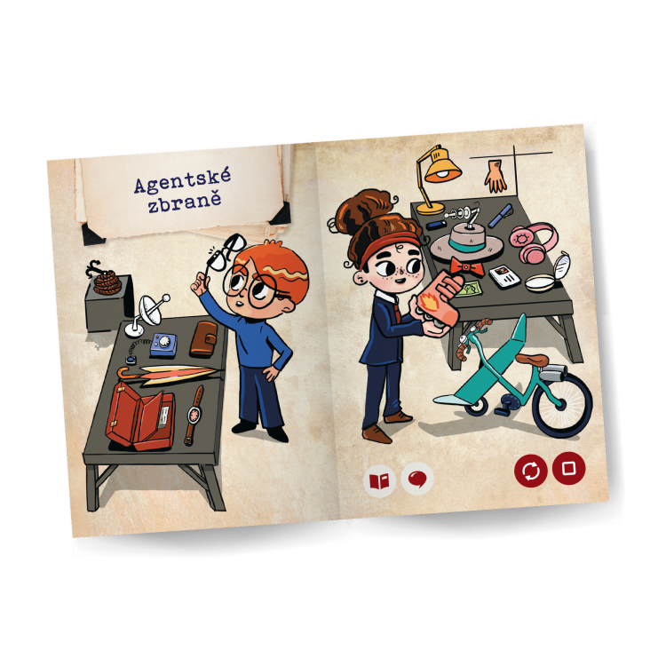 Albi Kouzelné čtení Hra Agentské bojovky