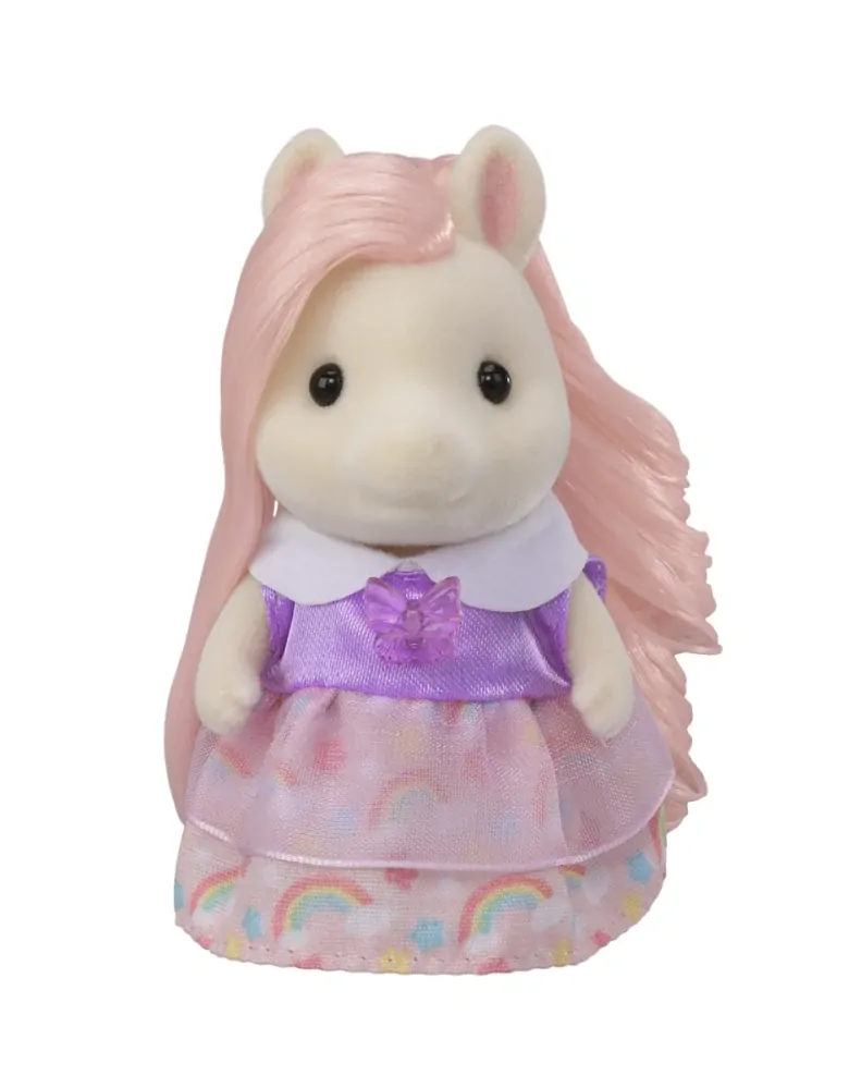Sylvanian Families Toaletní sada s příslušenstvím a česacím poníkem