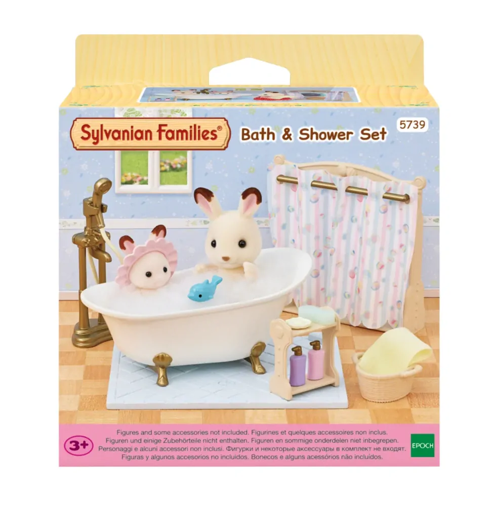 Sylvanian Families Koupelnový set s vanou a sprchou