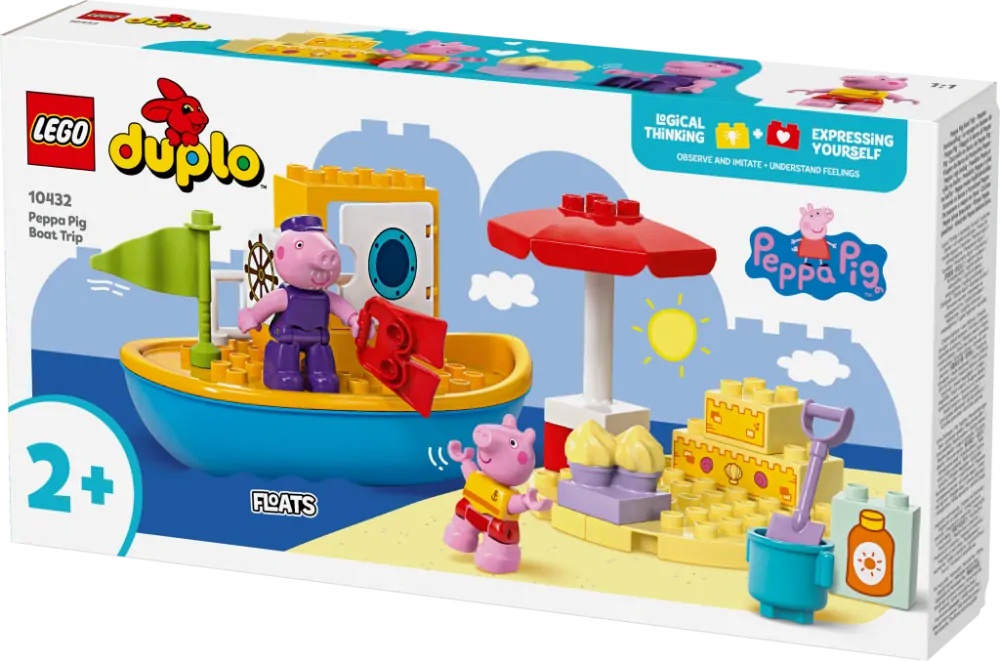 LEGO® DUPLO® 10432 Prasátko Peppa a výlet na loďce