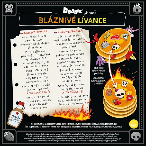 Asmodee Bláznivé lívance