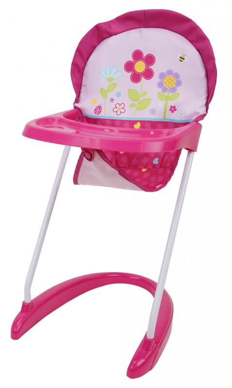 Five O Nine Crew 3dílná sada na hraní, kočárek, žídle a postýlka - Květiny