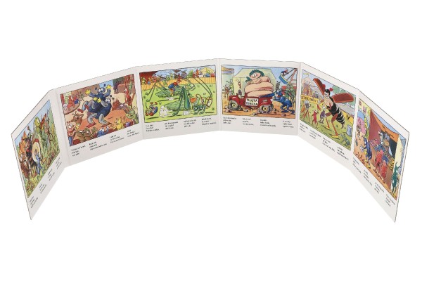 Albatros Knížka leporelo Broučci na pouti 15,5x15cm 24m+