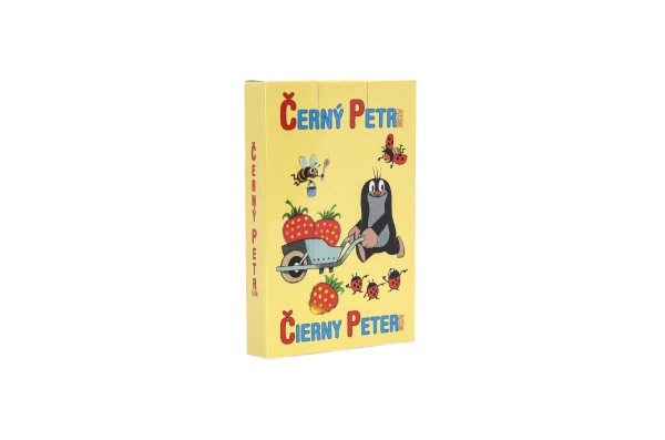 Akim Černý Petr Krtek 4- společenská hra - karty v papírové krabičce 6x9cm