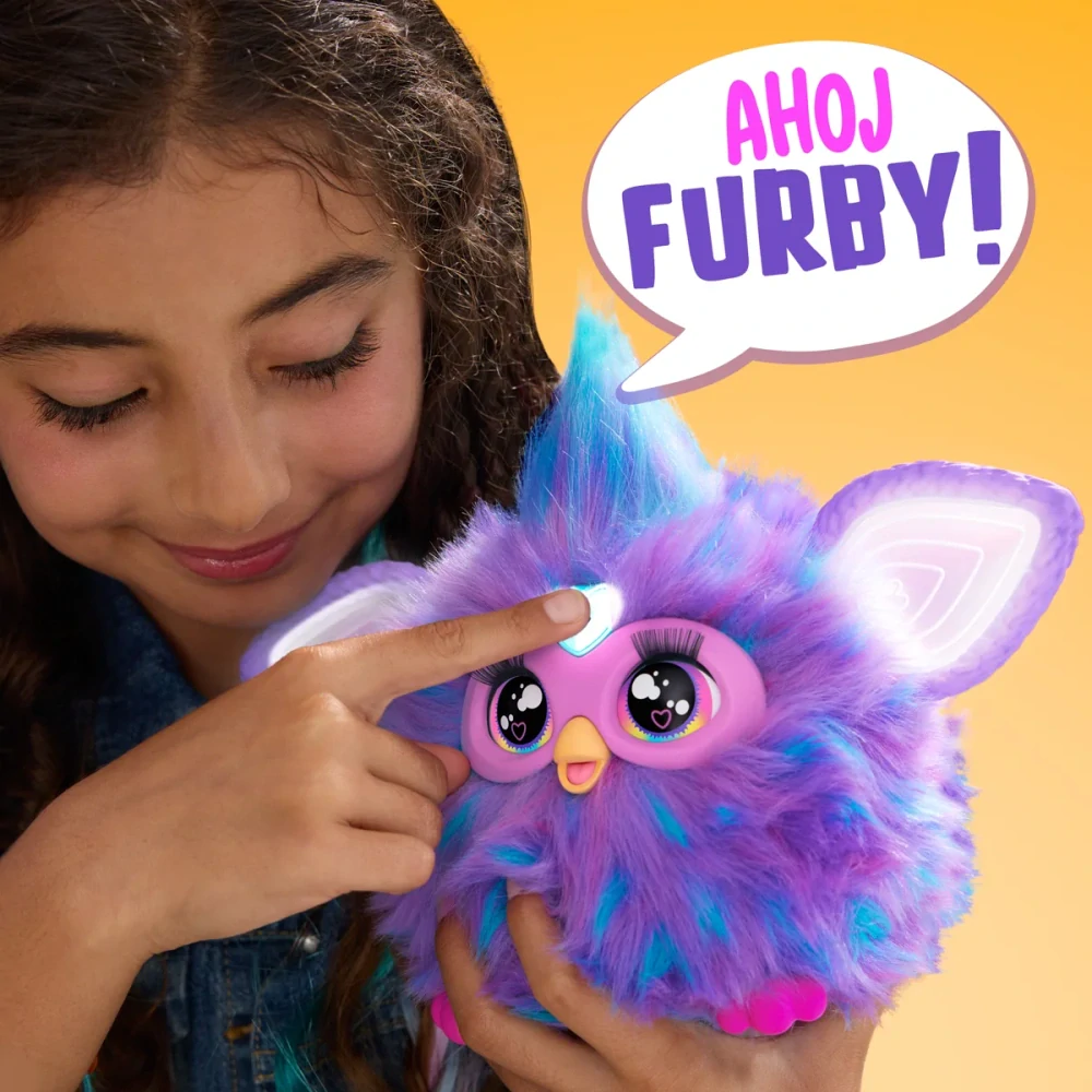 HASBRO - Furby fialový CZ verze