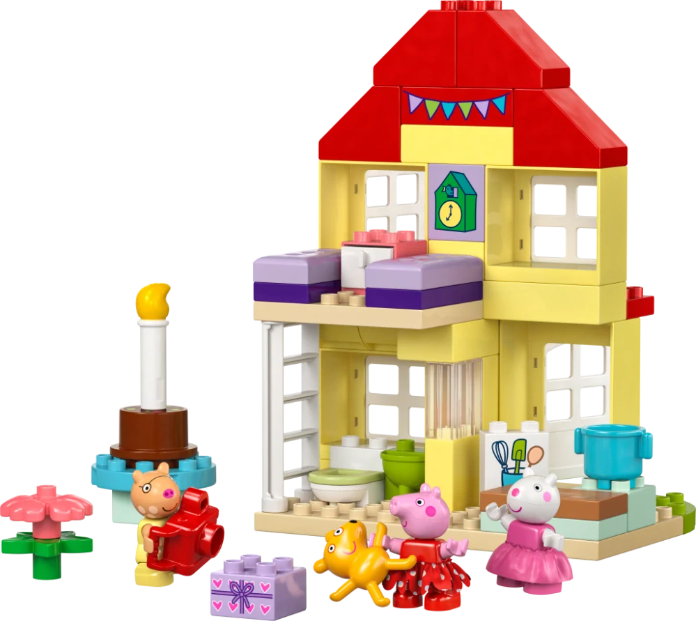 LEGO® DUPLO® 10433 Prasátko Peppa a narozeninový dům